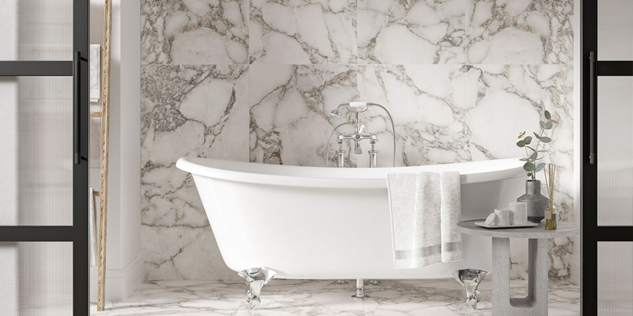 Marble Tile Ideas for Bathrooms